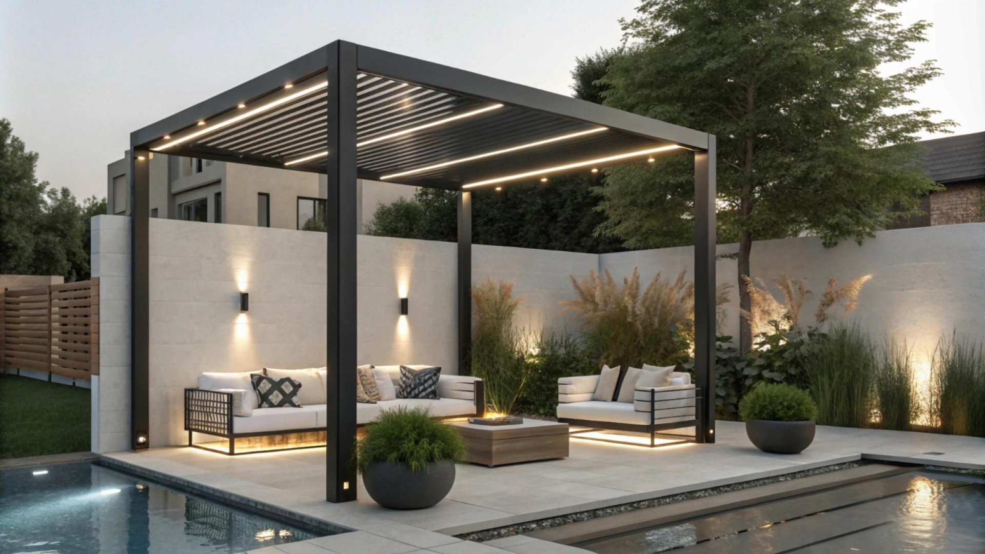 Pergola bioclimatique à lames rétractables : quels avantages pour votre terrasse ?